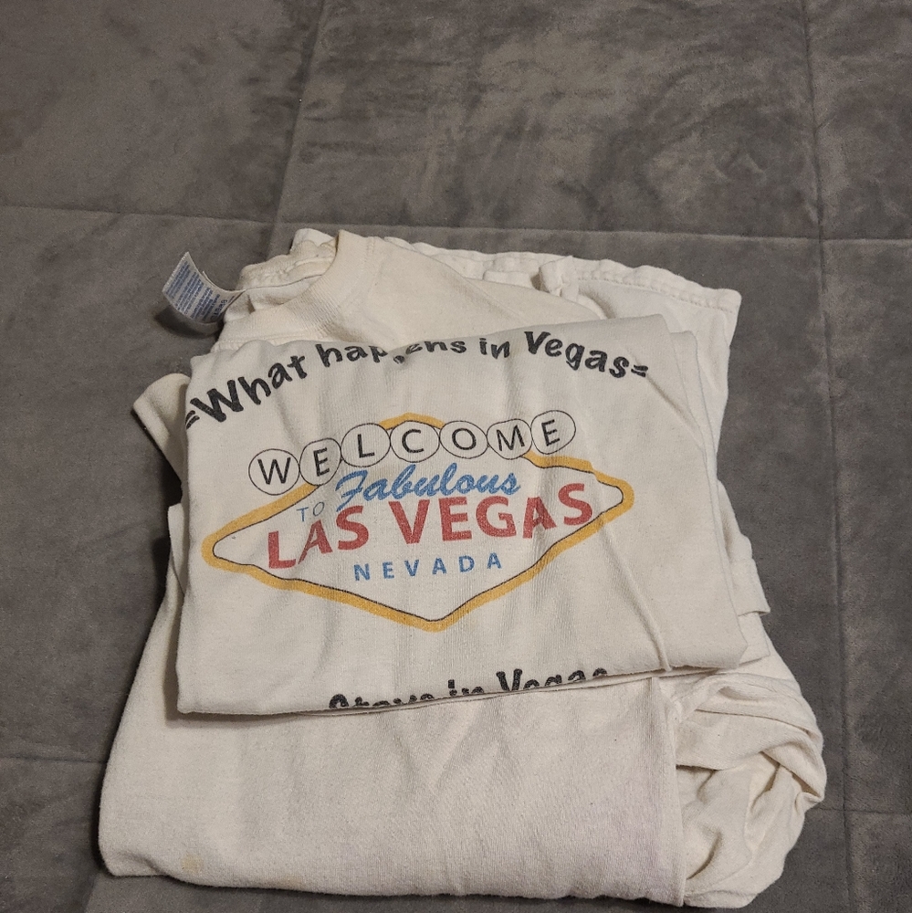 Into the Bush long sleeve & Vegas/weed short sleeve